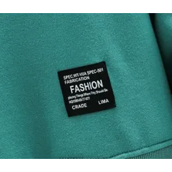Klassisches Sweatshirt - Pullover mit O-Ausschnitt - gefälschte zwei Teile