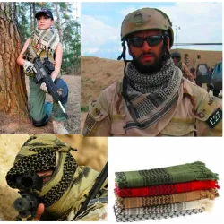BufandasBufanda militar - chal engrosado - Keffiyeh árabe