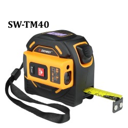 SW-TM40 - laserafstandsmåler - afstandsmåler - målebånd - selvlåsende - 40m