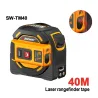 SW-TM40 - laser range finder - distance meter - measure tape - self-locking - 40mOptical
