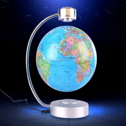 Globe terrestre à lévitation magnétique - LED