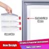 Striscia di tenuta per porte/finestre - autoadesiva - insonorizzata - impermeabile - schiuma di nylon