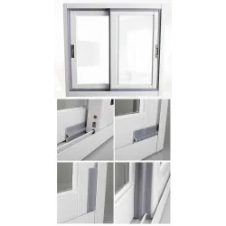 Tira de vedação para janelas / portas - autoadesiva - à prova de som - à prova d'água - espuma de nylon
