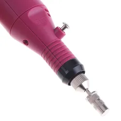 Furadeira de unhas elétrica - lixa de unhas - máquina de gravação - com brocas - plugue UE