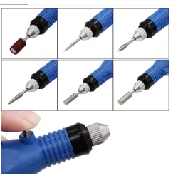 Furadeira de unhas elétrica - lixa de unhas - máquina de gravação - com brocas - plugue UE