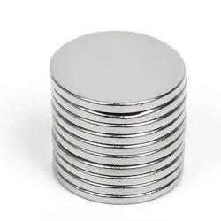 N35 - magnes neodymowy - okrągła tarcza - 10mm * 1mmN35