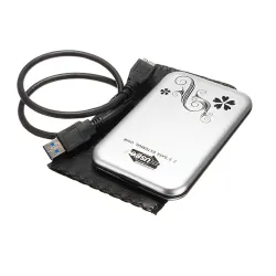 Custodia esterna - HDD SATA da 2,5 pollici - USB 3.0 - alluminio