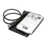 Custodia esterna - HDD SATA da 2,5 pollici - USB 3.0 - alluminio