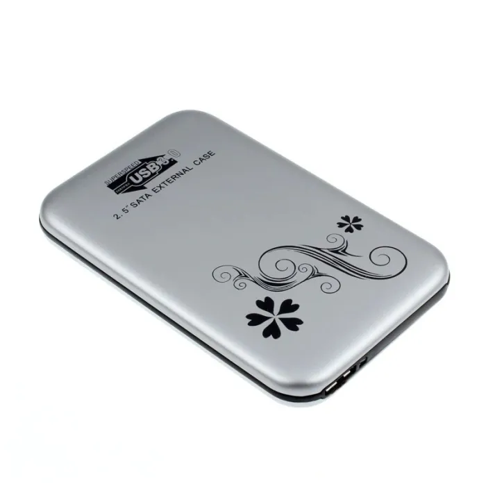 Custodia esterna - HDD SATA da 2,5 pollici - USB 3.0 - alluminio
