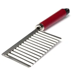 Coupe pommes de terre - friteuse - frites courbées - couteau inox