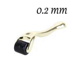 Mikronål - titanium derma roller - anti-rynk - föryngrande ansikte / kroppsmassager
