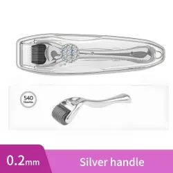 Mikronål - titanium derma roller - anti-rynk - föryngrande ansikte / kroppsmassager