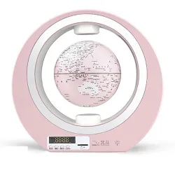 Bluetooth speaker - magnetic levitation - floating world globe - with clockBluetooth speakers