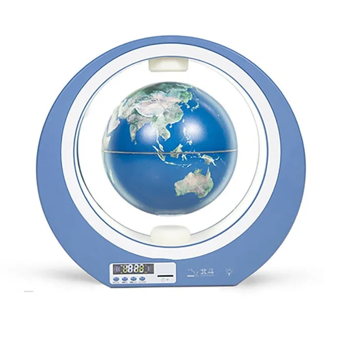 Bluetooth speaker - magnetic levitation - floating world globe - with clockBluetooth speakers