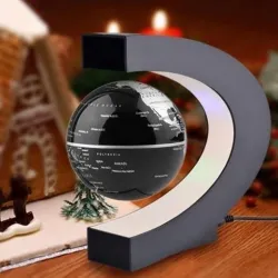 Lévitation magnétique - globe terrestre flottant - LED