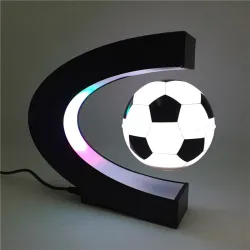 Magnetisk levitation - svævende fodbold - natlampe - LED