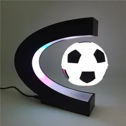 Magnetisk levitation - svævende fodbold - natlampe - LED