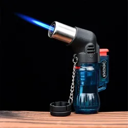 Mini butane lighter - jet flame - windproof - with capLighters