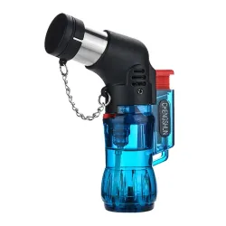 Mini butaanaansteker - jet flame - winddicht - met dopAanstekers
