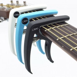 Capo de guitarra de plástico - para instrumento de 6 cordas