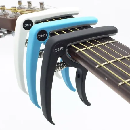 Plastgitarrcapo - för 6-strängsinstrument