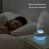 Ultralydsluftfugter - diffuser for æteriske olier - kattehoved - LED - USB - 300ml