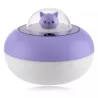 Ultralydsluftfugter - diffuser for æteriske olier - kattehoved - LED - USB - 300ml