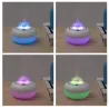 Ultraschall-Luftbefeuchter – Diffusor für ätherische Öle – Katzenkopf – LED – USB – 300 ml