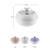 Ultralyd luftfukter - diffuser for essensielle oljer - kattehode - LED - USB - 300ml