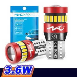 NAO - T10 - W5W - 1,8W - 12V - LED - bilpære