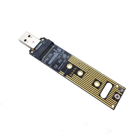 M.2 NVME SSD til USB 3.1-adapter