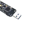 M.2 NVME SSD til USB 3.1-adapter
