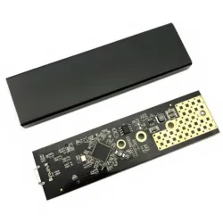 Dobbel protokoll - M2 SSD-kabinett - USB-C til USB-A-kabel - USB 3.1