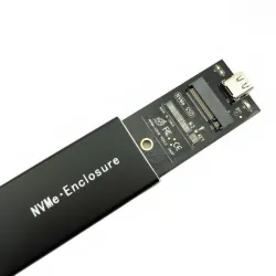 Dual protocol - M2 SSD enclosure - USB-C to USB-A cable - USB 3.1Computers & Laptops