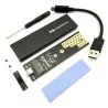 Kaksoisprotokolla - M2 SSD -kotelo - USB-C-USB-A-kaapeli - USB 3.1