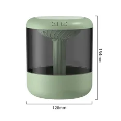 Ultralyd luftfukter - diffuser for essensielle oljer - LED - USB - 1200 ml