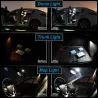 NAO - T10 - W5W - LED - 5W / 6W - auton polttimo - 2 kpl