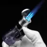 Mini butan lighter - vindtæt - justerbar flamme