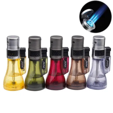 Mini briquet butane - coupe-vent - flamme réglable