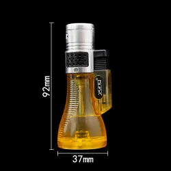 Mini butane lighter - windproof - adjustable flameLighters