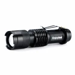 Mini latarka - super jasna - regulowany zoom - 2000Lm - CREE Q5 - LEDLatarka