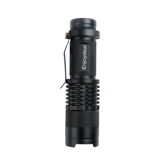 Mini flashlight - super bright - adjustable zoom focus - 2000Lm - CREE Q5 - LEDTorches