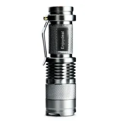 LinternasMini linterna - súper brillante - enfoque de zoom ajustable - 2000Lm - CREE Q5 - LED