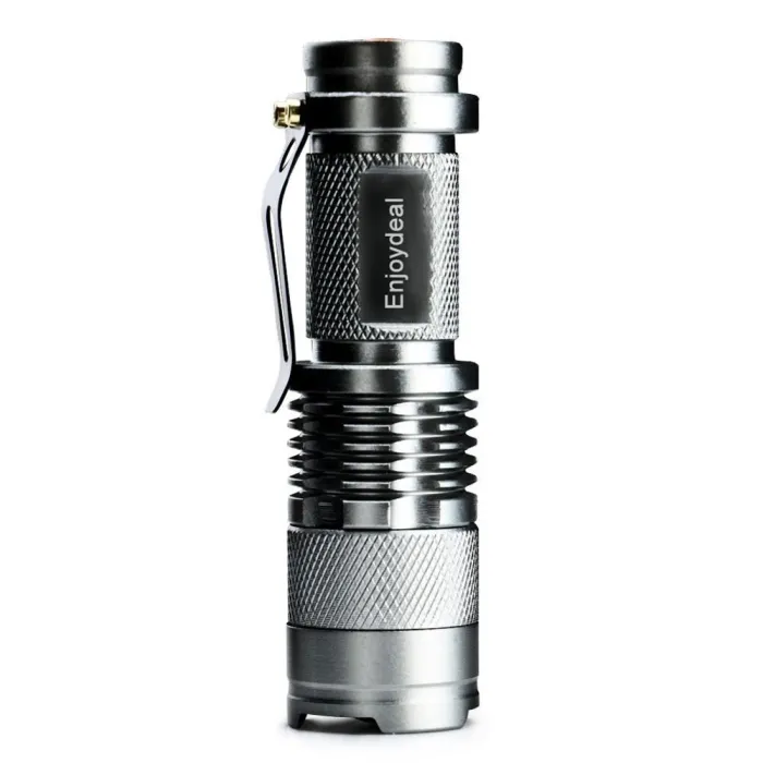 Mini lampe de poche - super lumineuse - zoom réglable - 2000Lm - CREE Q5 - LED