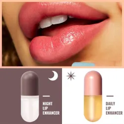 Lips volumizing leppestift - lipgloss - dag / natt serum