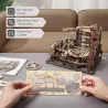 Marble Run - 3D puinen palapeli - rakennuspalikat - yökaupunki - setti