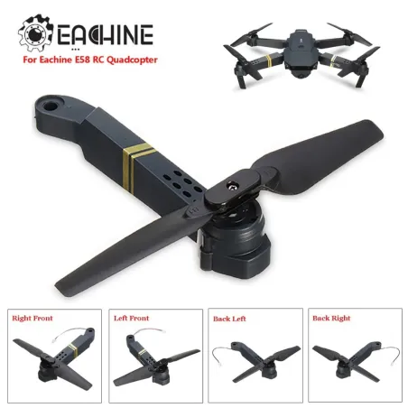 Eachine E58 - RC Quadcopter - bras d'axe avec moteur / hélice