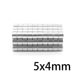N35 - neodyymimagneetti - pyöreä levy - 5mm * 4mm