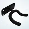 Veggmontert gitarholder - stålkrok - anti-skli