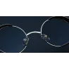 Runda metallsolglasögon - steampunk / gotisk stil - UV400 - unisex